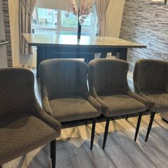 Dining table and chairs