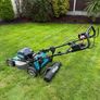 Makita 53cm Self-Propelled Twin 18V Brushless Lawn Mower + Lawn Striper Image 2