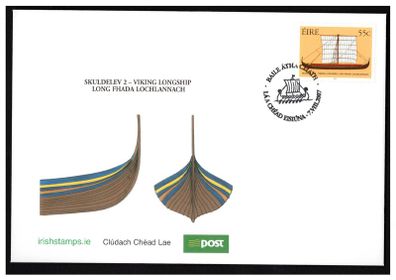 2007 Ireland Ireland's Viking Heritage Commemorative Stamp An Post First Day Cover (FDC)