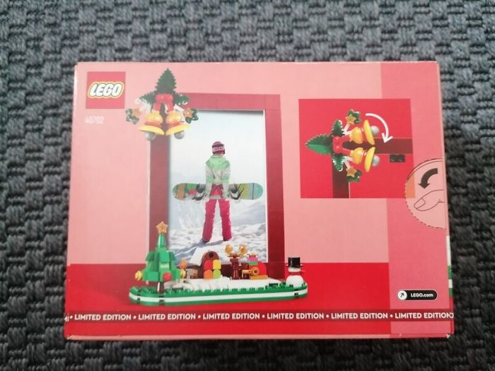 Lego Christmas Picture Frame