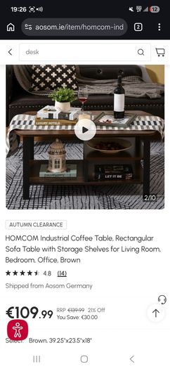 coffee table