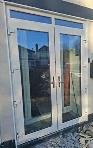 Cream French Doors