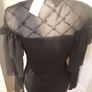 BNWT Stunning River Island Black Ruffle Bodysuit (Size 8) Image 4