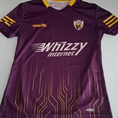 (Tight Fit) Wexford GAA O'Neills Gaelic Football/Hurling Jersey (Adult Small) FREE POST