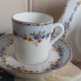 Fabulous Plant Tuscan Bone China 16 Piece Demi Tasse Coffee Can Set Including Coffee Pot & Matching Hot Water Pot, Circa 1936-47 Image 7