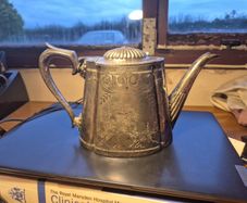 1928 Silver Vintage Teapot