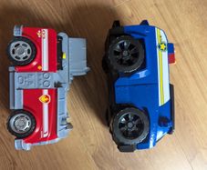 Paw patrol vehicles