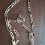Silver 925 Figaro chain Image 2