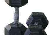 5 Kg Hex Rubber Dumbells Pair