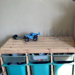 storage combination with boxes