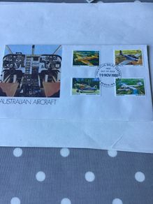 First Day Cover - Australian Aircraft