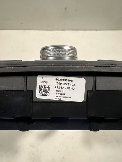Audi A6 4G C7 2013 Radio Sat Nav Phone MMi Control Panel Switch 4G2919610B a3l3b411g