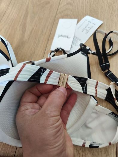 Bikini Summer Triumph Allure Midi Brand New white braun beige black Size 40 c top 42 bottom