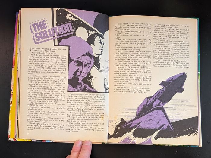 Terry Nation Dalek Annual 1979 Doctor Who BBC Vintage Hardback