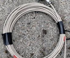 Steel wire ropes 5mm x 10m