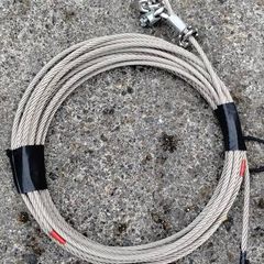 Steel wire ropes 5mm x 10m