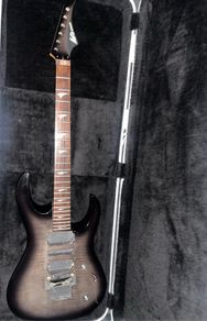 LAG Arkane A200 electric guitar body in Translucent Black finish electric guitar parts accessories
