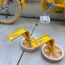 Bobbin Gingersnap children's 12" yellow bicycle / bike Image 4