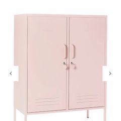 Mustard made midi cabinet pink