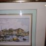 Antique Coloured etching of Angers Le Chateau Et Le Pont Suspendu Image 7