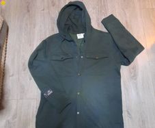 Green hooded fleece jacket from tokyo laundry