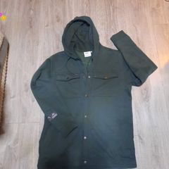 Green hooded fleece jacket from tokyo laundry