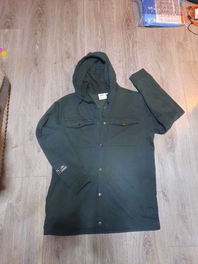 Green hooded fleece jacket from tokyo laundry