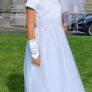 Communion dress, size 7-9 yrs Image 2