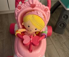 Fisher-Price Princess Mommy Baby Walker and Doll Set