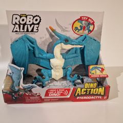 ZURU Robo Alive Dino Action Pterodactyl  Robotic Dinosaur Toy with Roar & Wing Movement
