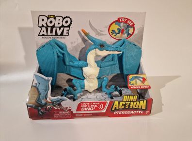 ZURU Robo Alive Dino Action Pterodactyl  Robotic Dinosaur Toy with Roar & Wing Movement