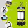 Rechargeable Led Camping Lantern, 800 Lumen 3700 mAh 6 Modes Camping Torch, Waterproof Emergency Tent Spot Lamp, Various Emergencies (FREE POSTAGE) Image 2