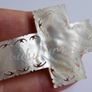 Vintage Dainty Round Star Carved White Mother of Pearl MOP Shell Pendant Image 6