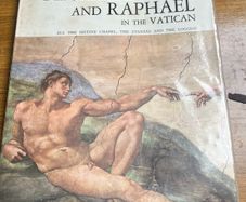 Michelangelo and Raphael  in the Vatican