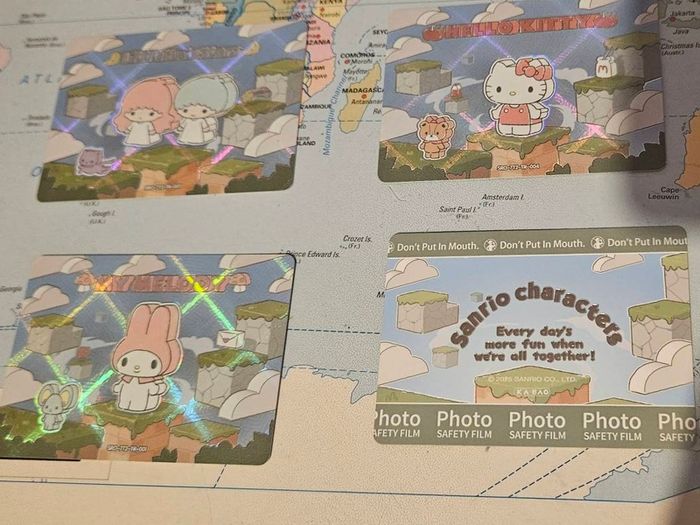 Sanrio Collectible Character Card Set