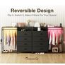 Chest of Drawers Bedroom with Hanging Rail, Built-in LED Lighting and Power Socket Image 5