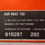 Nike Air Max 180 Light Beige Chalk Atomic Mango UK 11 / US 12 DEADSTOCK Image 3