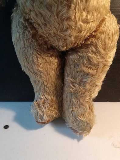 25" 1930's Fully Articulated Mohair Teddy Bear