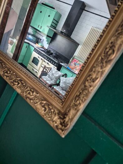 Mirror Vintage ornate Gold framed vintage mirror