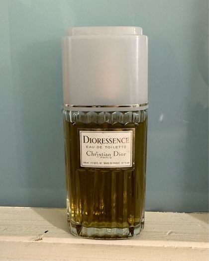 CHRISTIAN DIOR Vintage 1960's Rare Dioressence Eau De Toilette Spray 100ml!