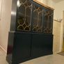 Antique Display Cabinet / Bookcase with glass doors Image 2