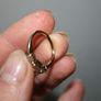 Stunning Radiant Round  Ring 9c Solid Real Gold 375 -  2,9g Image 6