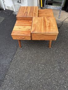 hardwood coffee table