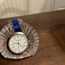 Tipperary Crystal vintage unused desk clock Image 2