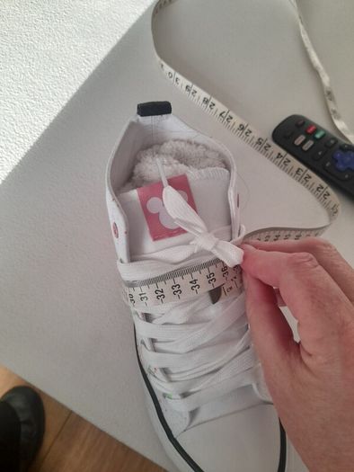 girl's Disney high tops