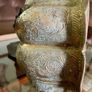 Antique Indian brass Planter Pumpkin Lotus Shape Image 10
