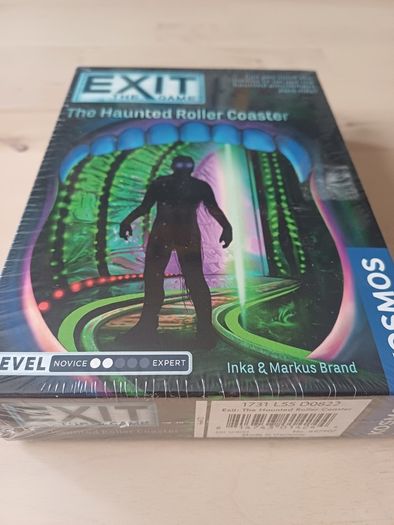 Exit The Game - Haunted Roller Coaster Escape Room Board Game 2019 NEW SEALED