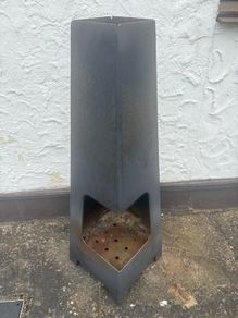 Garden fire pit outdoor stove
