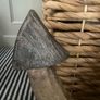 New XL rustic washed wood anchor with jute rope Image 6