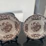 Pair of 9 inch fruit basket plates by masons Image 8